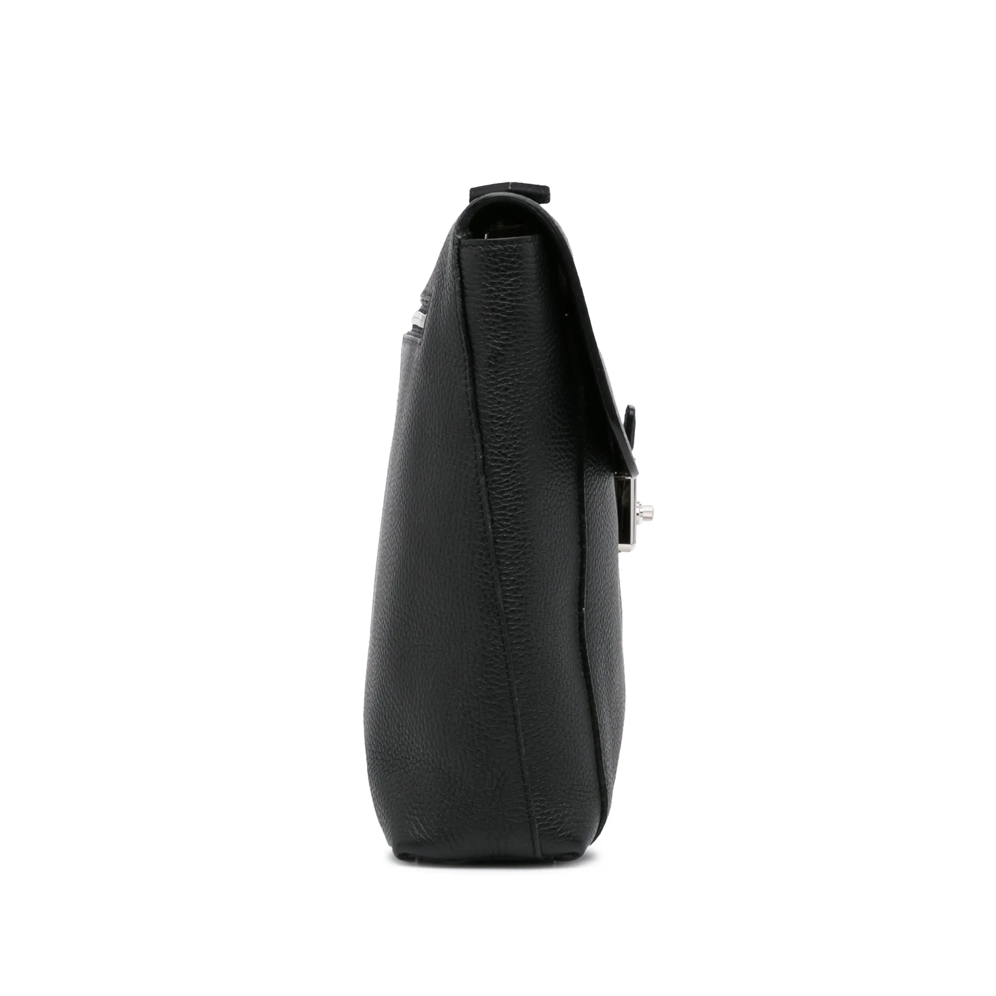 Black Louis Vuitton Taurillon Serviette Dorian Briefcase Business Bag