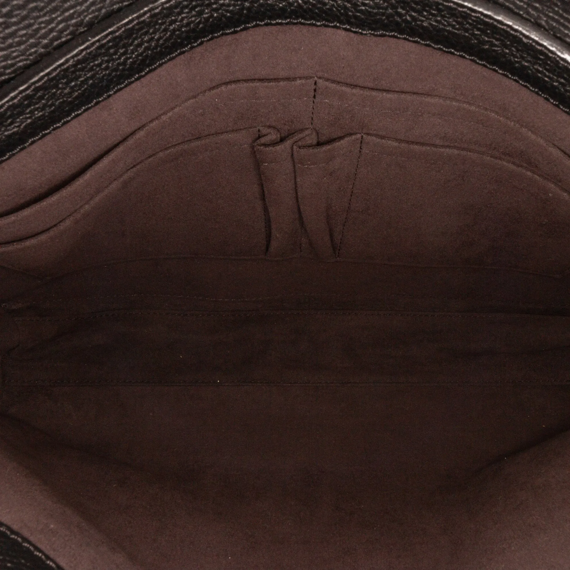 Black Louis Vuitton Taurillon Serviette Dorian Briefcase Business Bag