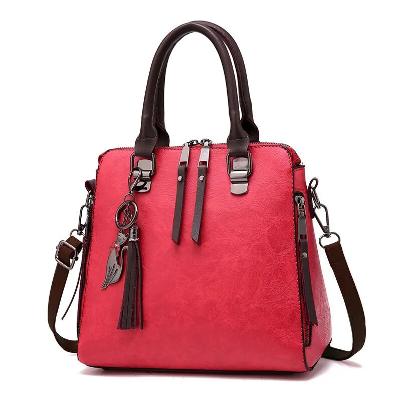 Crossbody For Woman Fashion Design Purses Totes Soft PU Leather