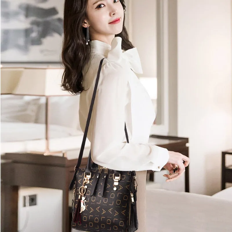 Crossbody For Woman Fashion Design Purses Totes Soft PU Leather