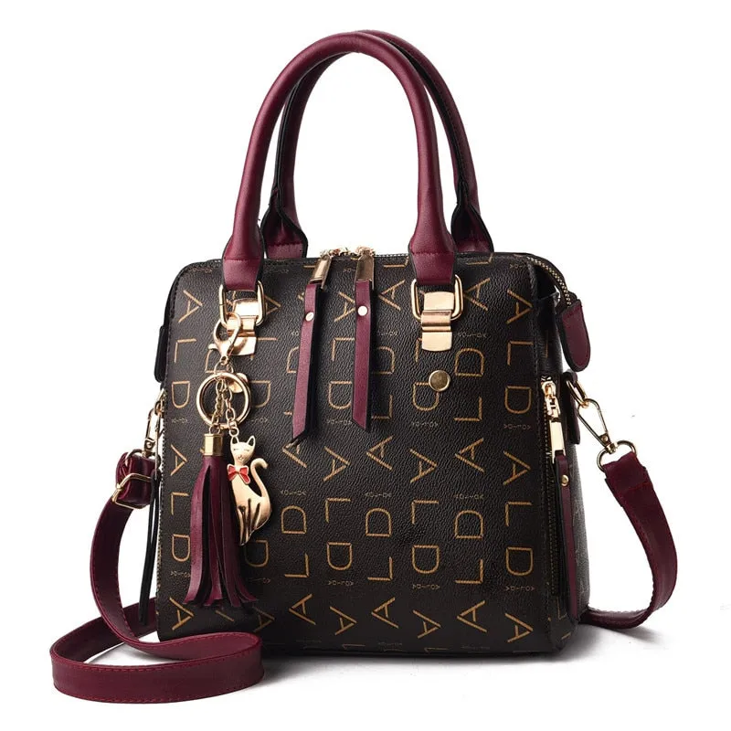 Crossbody For Woman Fashion Design Purses Totes Soft PU Leather