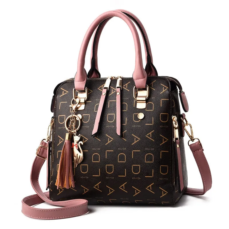 Crossbody For Woman Fashion Design Purses Totes Soft PU Leather