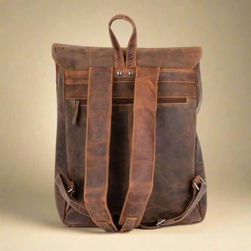 Leather Backpack- Sandal