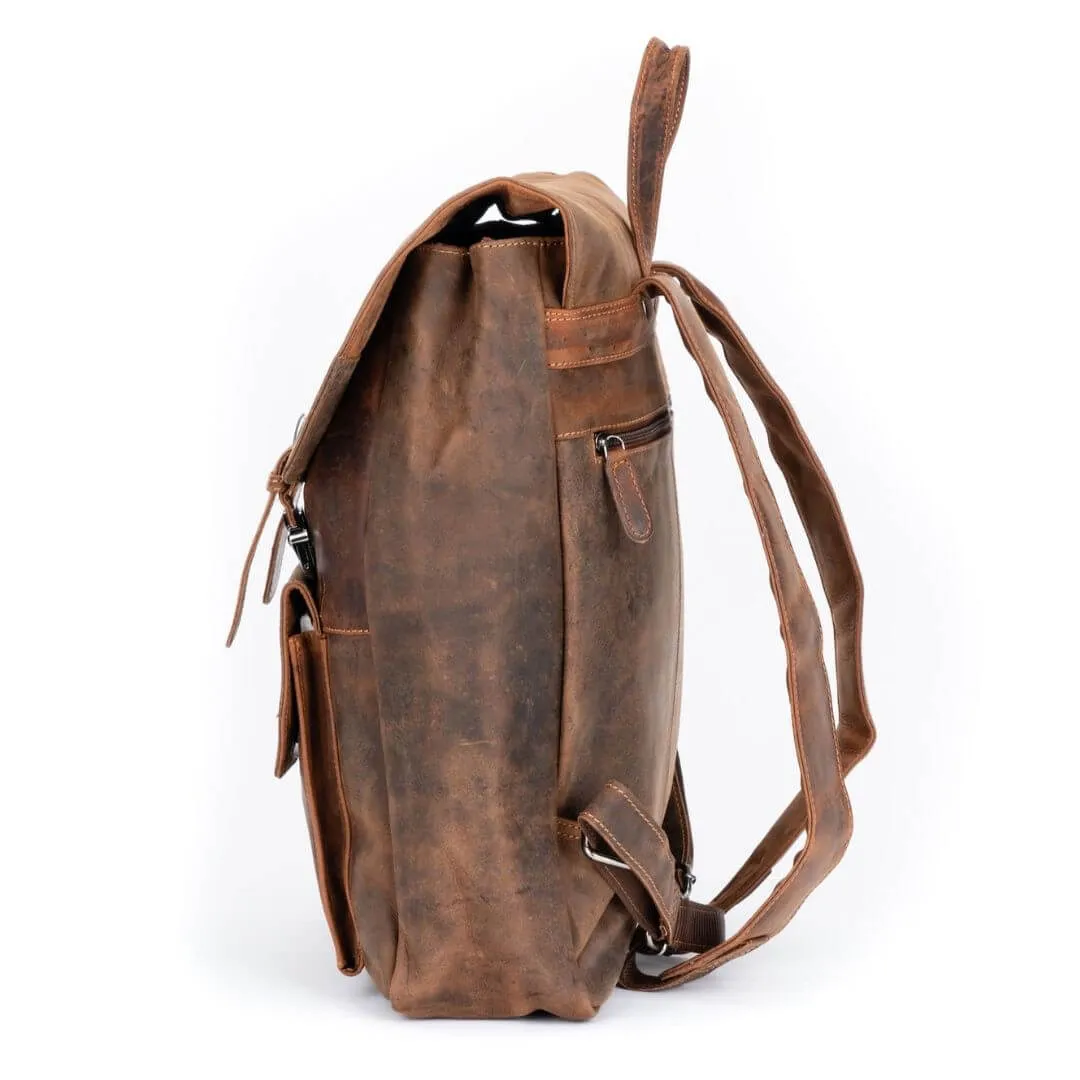 Leather Backpack- Sandal