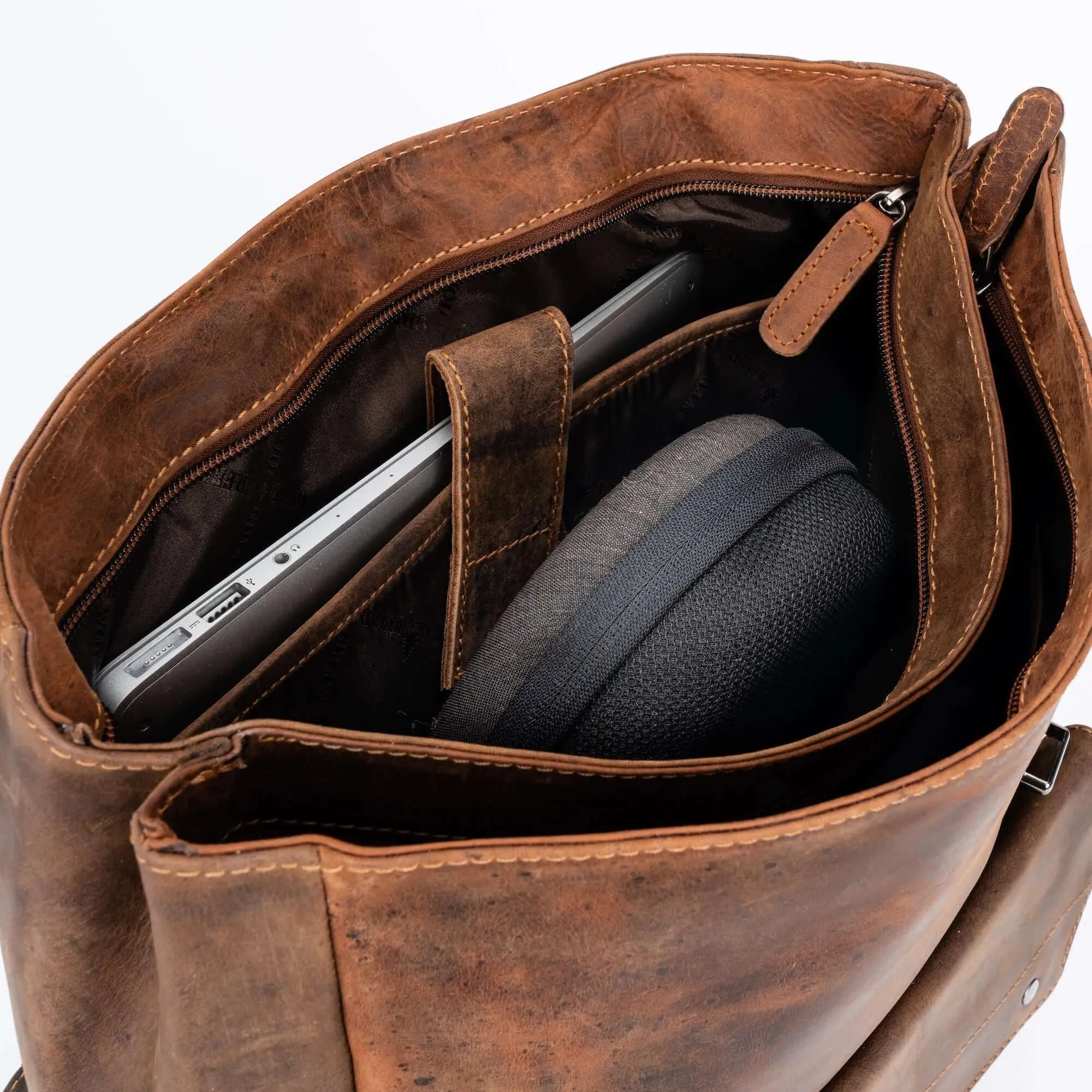 Leather Backpack- Sandal