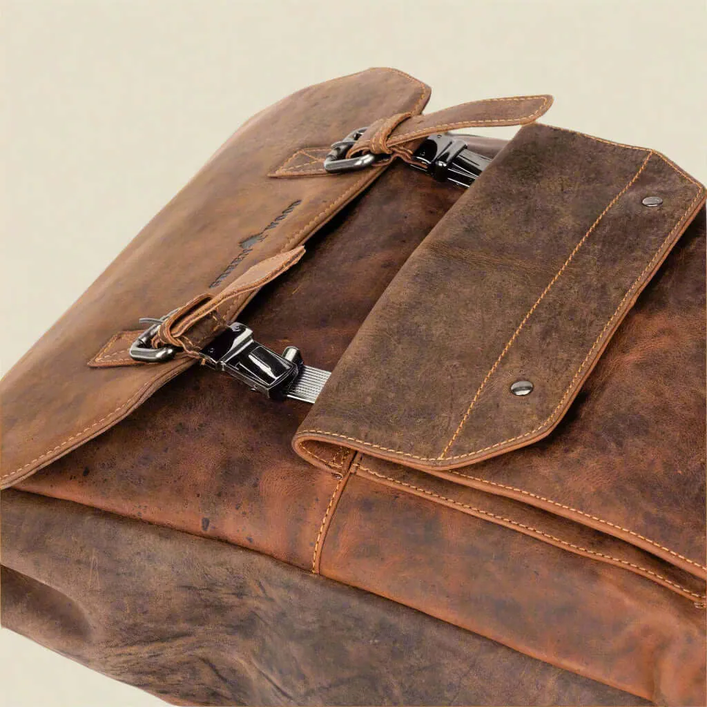 Leather Backpack- Sandal