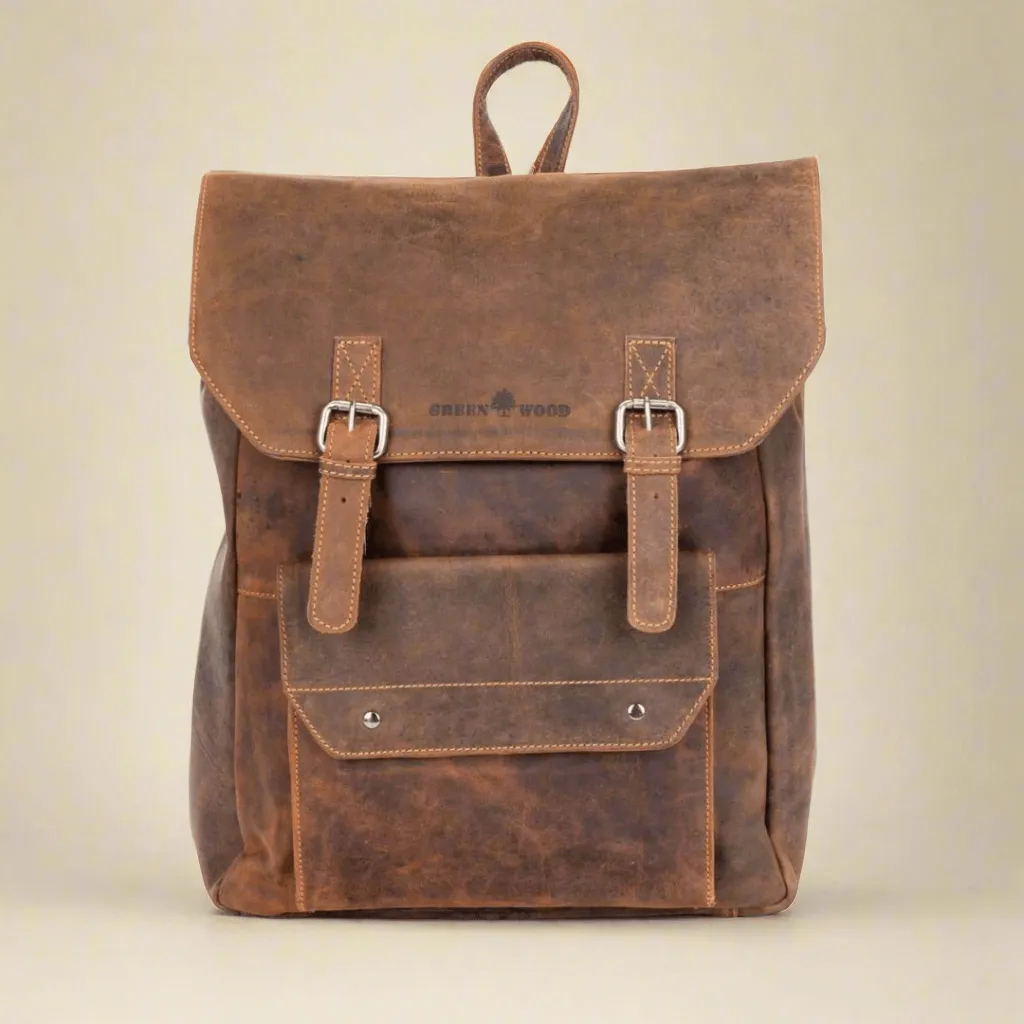 Leather Backpack- Sandal