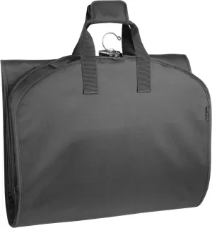 WallyBags 60 Premium Tri-Fold Travel Garment Bag with exterior pocket